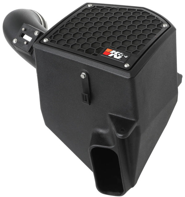 K&N 63 Series AirCharger Performance Intake 20-21 Chevrolet 1500 L6-3.0 DSL - Bull Strap