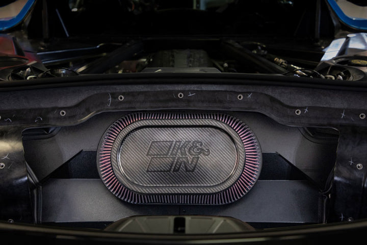 K&N 20-21 Chevrolet Corvette Stingray 6.2L V8 F/I AirCharger Performance Intake System - Bull Strap