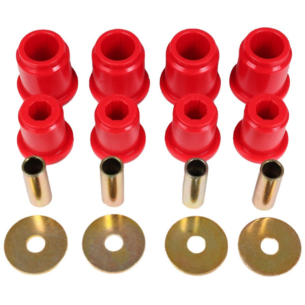 Energy Suspension 1996-2002 Toyota 4Runner Front Control Arm Bushings (Red) - Bull Strap
