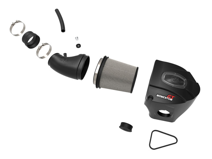 aFe Momentum GT Pro Dry S Stage-2 Intake System 11-15 Dodge Challenger/Charger R/T V8 6.4L HEMI - Bull Strap