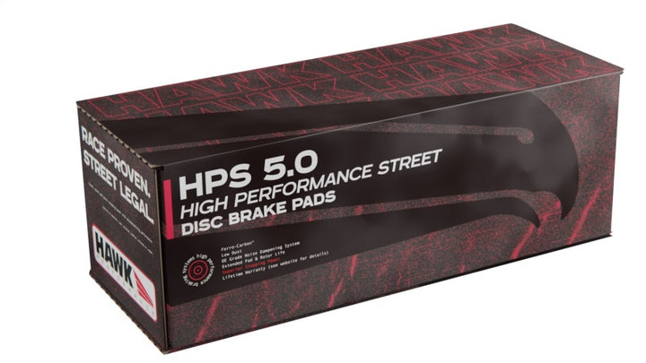Hawk 2011 BMW 1-Series M HPS 5.0 Front Brake Pads - Bull Strap