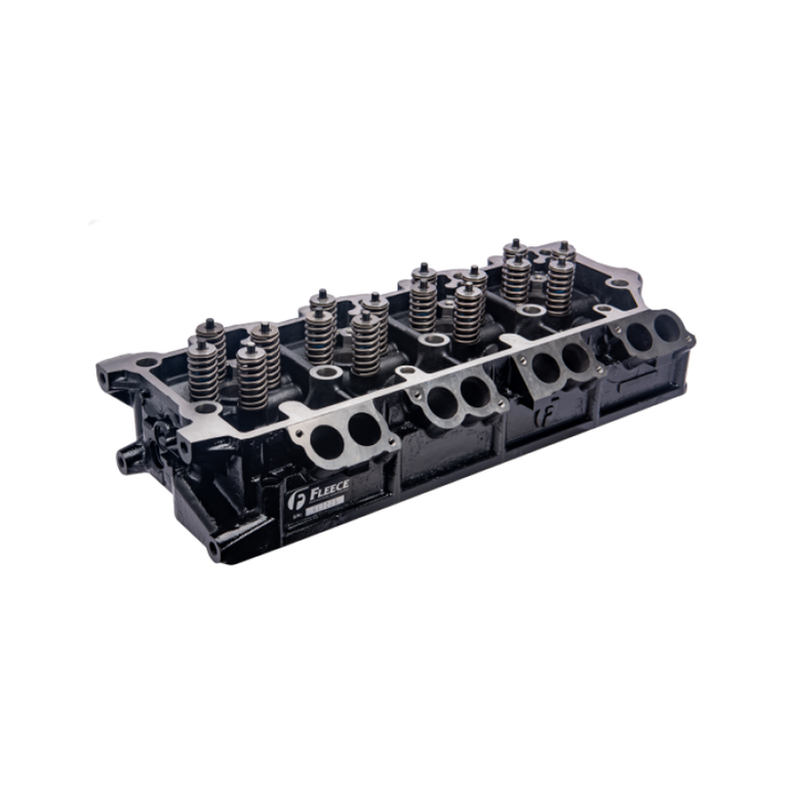 Fleece Performance 03-07 Ford Super Duty 6.0L Powerstroke 18mm Dowel Freedom Series HD Cylinder Head - Bull Strap