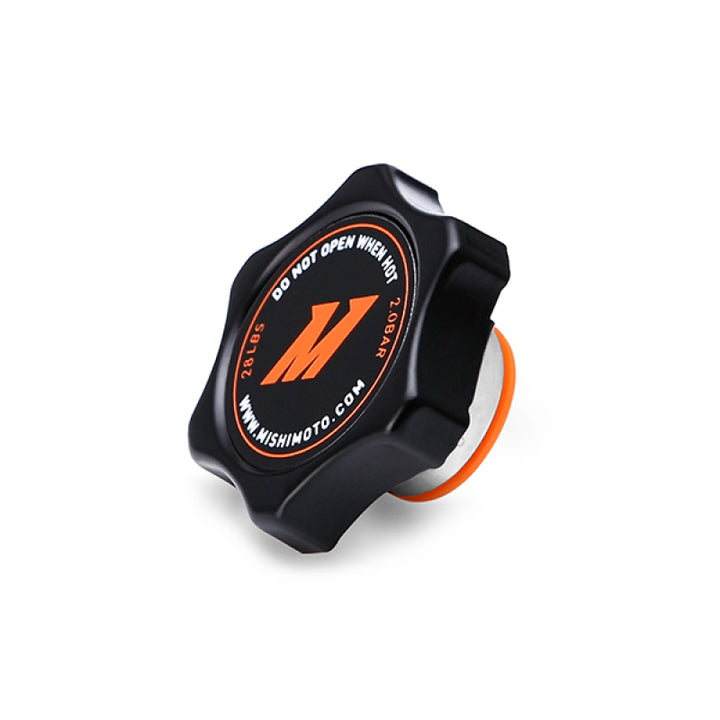 Mishimoto High Pressure 2.0 Bar Rated Radiator Cap Small - Bull Strap
