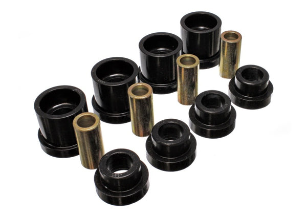 Energy Suspension 95-98 Nissan 240SX (S14) Black Rear Subframe Insert Set (Must reuse all metal part - Bull Strap