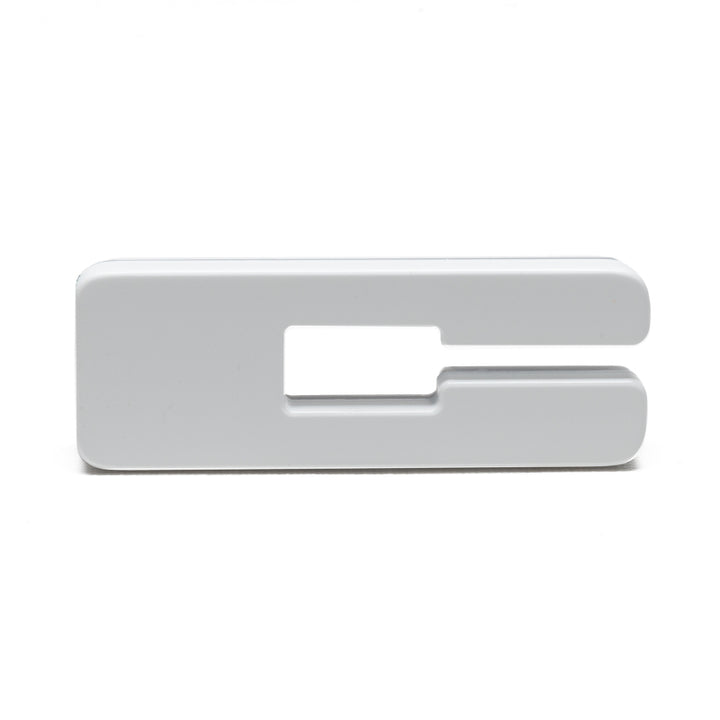 ORACLE Lighting Universal Illuminated LED Letter Badges - Matte Wht Surface Finish - C - Bull Strap