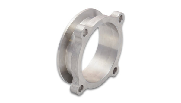 Vibrant 4 Bolt Flange 3in Round to 3in V-Band Transition - Bull Strap
