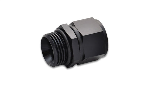 Vibrant -12AN Female to -12AN Male Straight Cut Adapter with O-Ring - Bull Strap