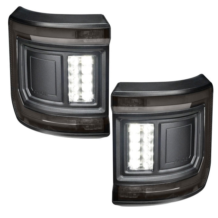 Oracle 2020+ Jeep Gladiator JT Flush Mount LED Tail Lights -  Tinted Lens - Bull Strap