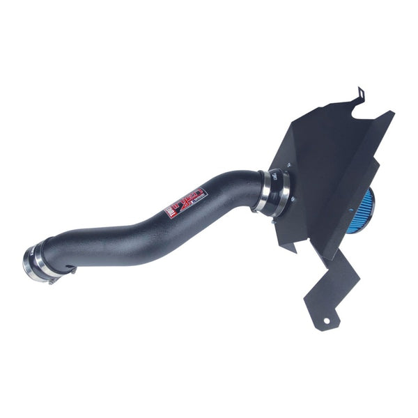 Injen 16-20 Dodge Durango / Jeep Grand Cherokee 3.6L V6 Wrinkled Black PF Short Ram Cold Air Intake - Bull Strap