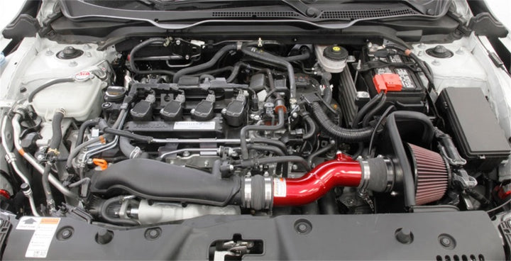 K&N 2017 Honda Civic Si 1.5L Typhoon Performance Air Intake System - Bull Strap