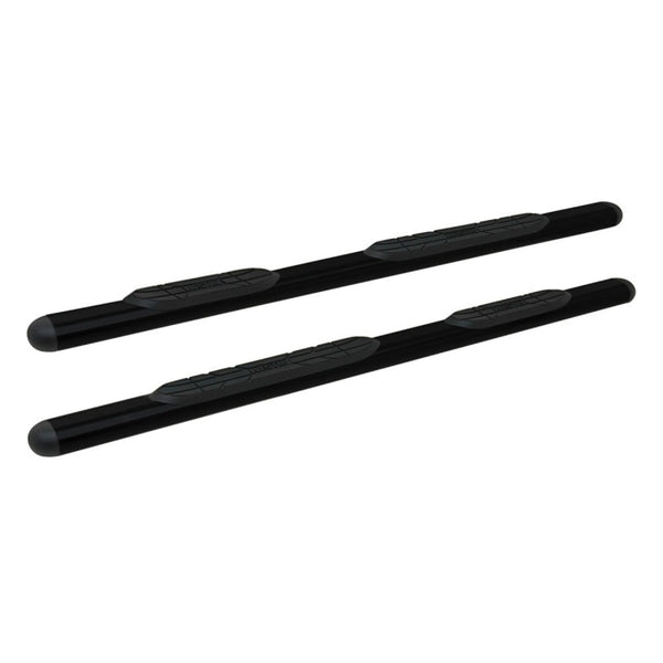 Westin Premier 4 Oval Nerf Step Bars - 85 in - Black - Bull Strap