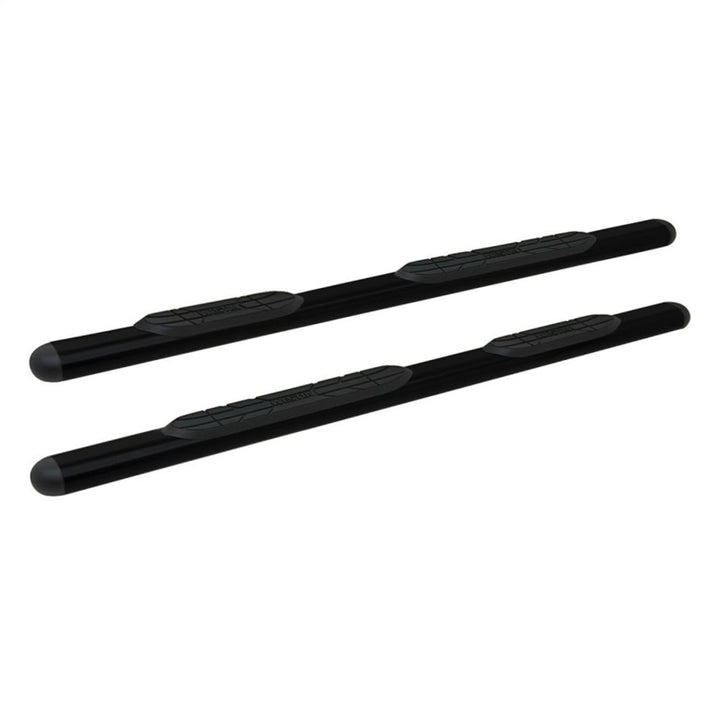 Westin Premier 4 Oval Nerf Step Bars - 85 in - Black - Bull Strap