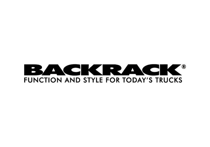 BackRack 99-23 Ford F250/350/450 Louvered Rack Frame Only Requires Hardware - Bull Strap