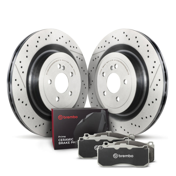 Brembo OE Rear Disc Brake Kit - Bull Strap