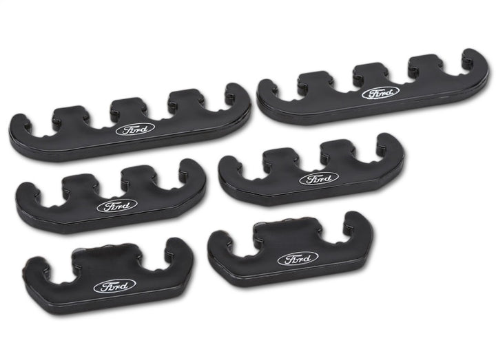 Ford Racing Wire Dividers 4 to 3 to 2 - Black w/ White Ford Logo - Bull Strap