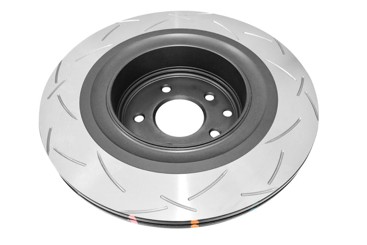 DBA 09+ Nissan 370Z Sport / Infiniti G37 Sport Rear Slotted 4000 Series Rotor - Bull Strap