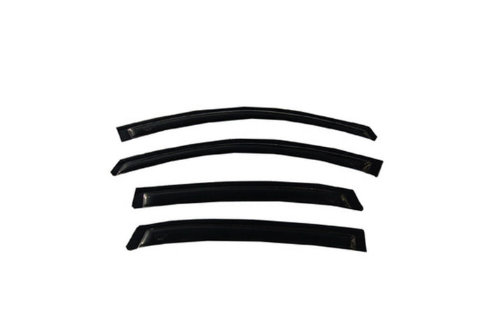 AVS 06-13 Chevy Impala Ventvisor Outside Mount Window Deflectors 4pc - Smoke - Bull Strap