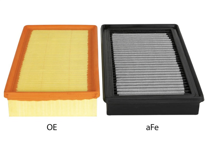 aFe MagnumFLOW Pro Dry S OE Replacement Filter 18-19 Volkswagen Atlas L4-2.0L (t)/V6-3.6L - Bull Strap