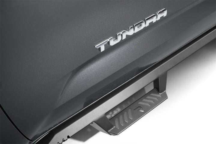 N-Fab EPYX 2022 Toyota Tundra CrewMax Textured  Black - Bull Strap