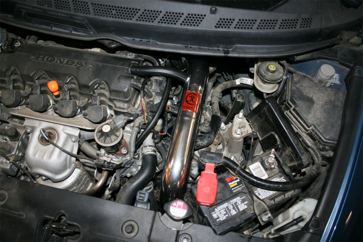 aFe Takeda Intakes Stage-2 PDS AIS PDS Honda Civic 06-11 L4-1.8L (pol) - Bull Strap