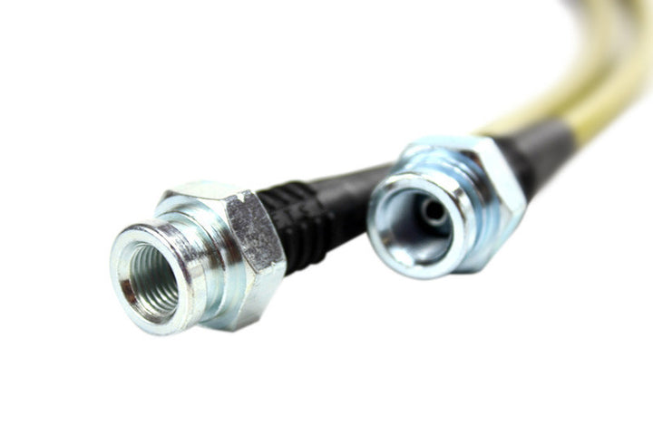 ISR Performance Stainless Steel Rear Brake Lines - Nissan 240sx - 300zx Z32 Conversion - Bull Strap