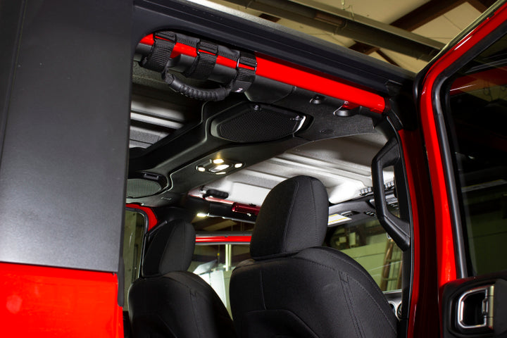 Fishbone Offroad Grab Handles w Three Straps - Bull Strap
