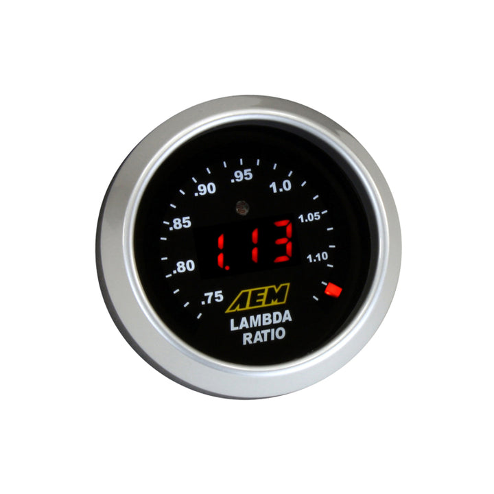 AEM Digital Wideband UEGO Gauge w/o Sensor - Bull Strap