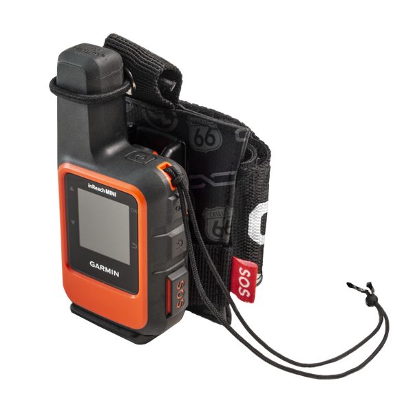 Giant Loop Tracker Packer Holster Garmin inReach - Black - Bull Strap