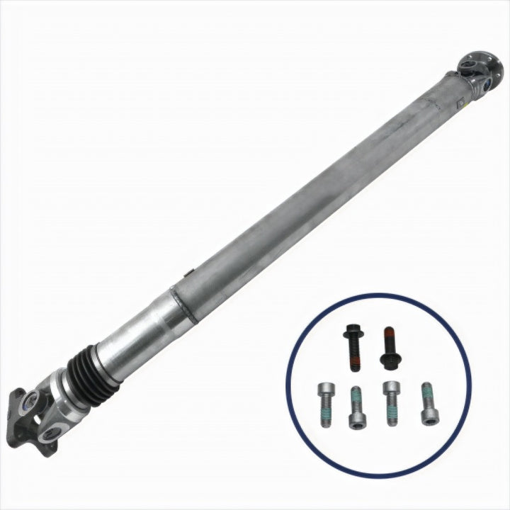 Ford Racing 05-10 Mustang GR One-Piece Aluminum Driveshaft - Bull Strap