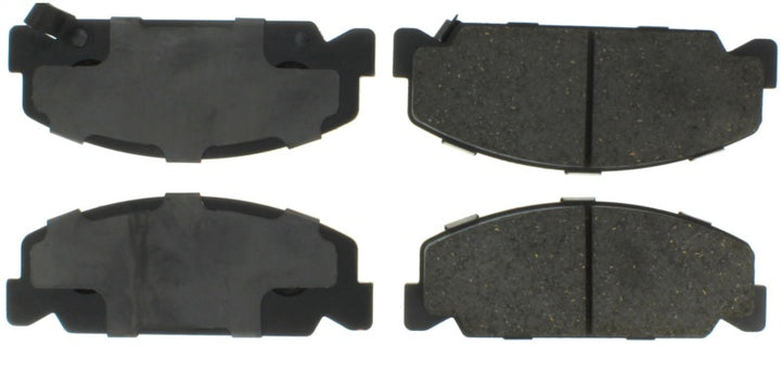 StopTech Performance 93-00 Honda Civic DX w/ Rr Drum Brakes Front Brake Pads - Bull Strap