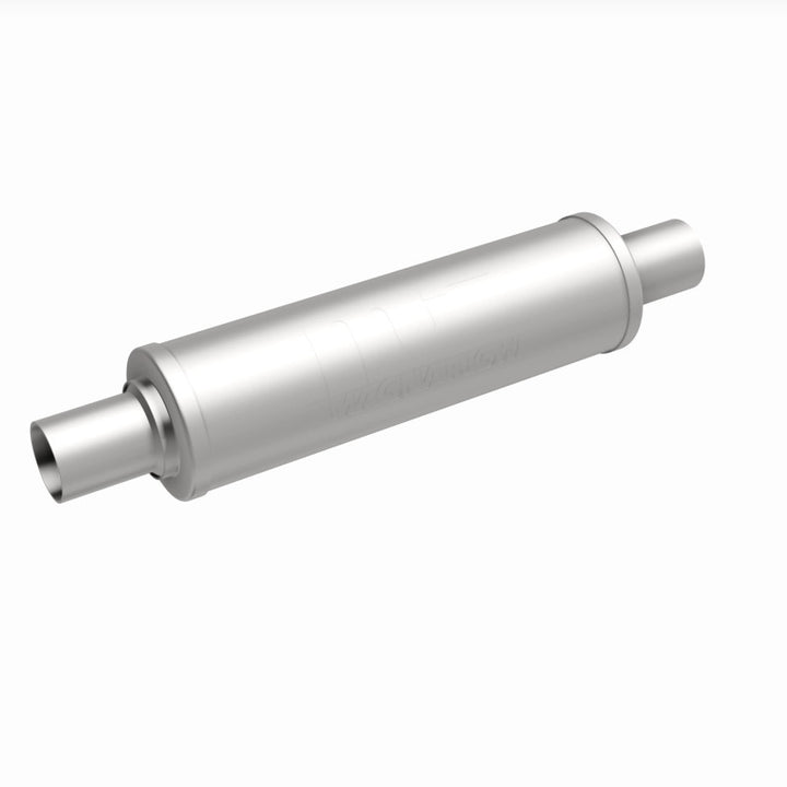 MagnaFlow Muffler Mag SS 14X4X4 2X2 C/C - Bull Strap