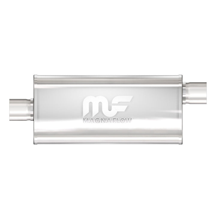 MagnaFlow Muffler Mag SS 5X8 14 3/3 O/C - Bull Strap