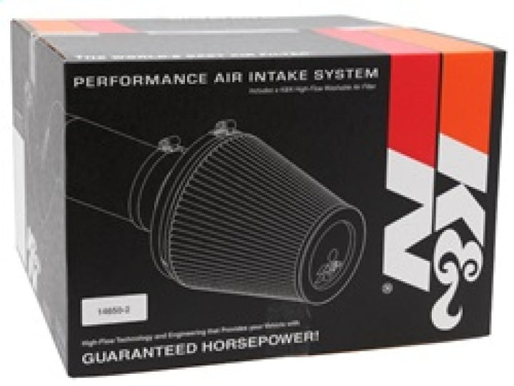 K&N 01-04 Chevy Corvette V8-5.7L AirCharger Performance Intake - Bull Strap
