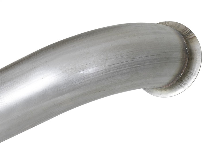 aFe ATLAS 3in Steel Down-Pipe 94-97 Ford Diesel Trucks V8 7.3L (td) - Bull Strap