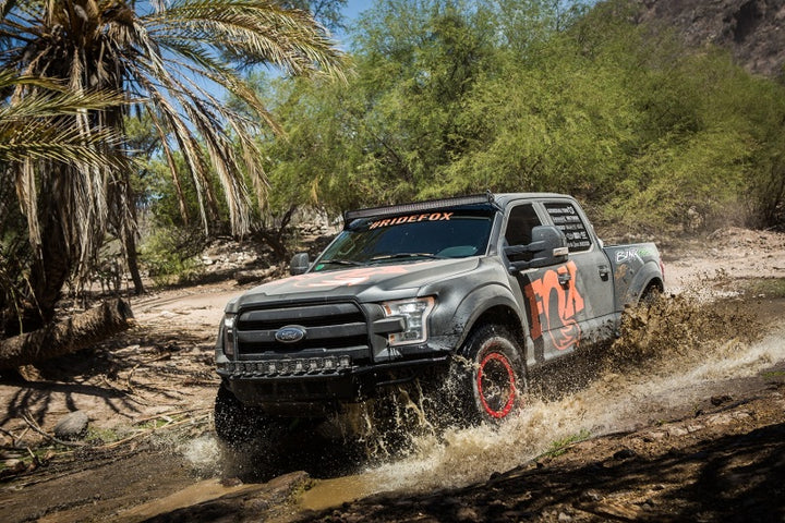 Fox 12-16 Ford T6 Ranger 4WD 2.0 Performance Series 5.18in. IFP Coilover (Alum) / 0-2in. Lift - Bull Strap