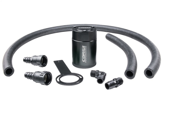 Corsa 2018-2025 Jeep Wrangler JL & JLU / Gladiator JT (3.6L) Oil Catch Can - Bull Strap
