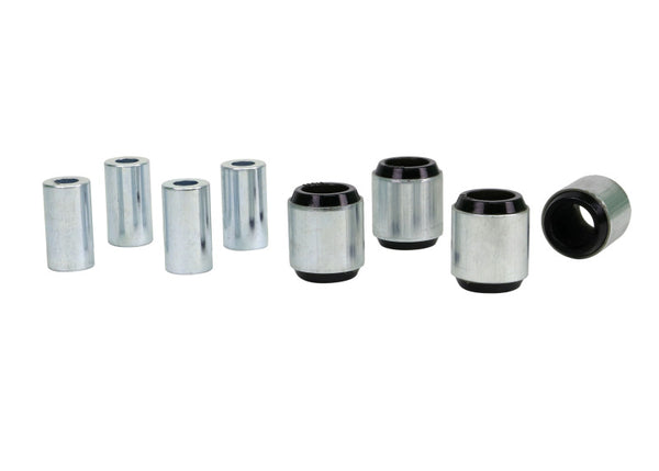 Whiteline 15-18 BMW M3 Rear Control Arm Lower Rear Inner & Outer Bushing Kit - Bull Strap