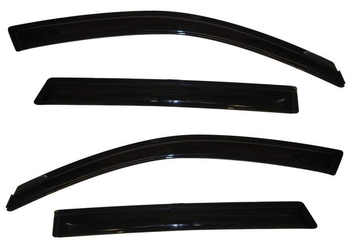 AVS 11-15 Kia Sorento Ventvisor Outside Mount Window Deflectors 4pc - Smoke - Bull Strap