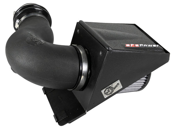 aFe Magnum FORCE Stage-2 Pro DRY S Cold Air Intake System 10-18 Ford Taurus SHO V6-3.5L (tt) - Bull Strap