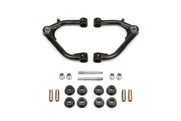 Fabtech 07-18 GM C/K1500 w/OE Forged UCA 0-6in Uniball Upper Control Arm Kit - Bull Strap