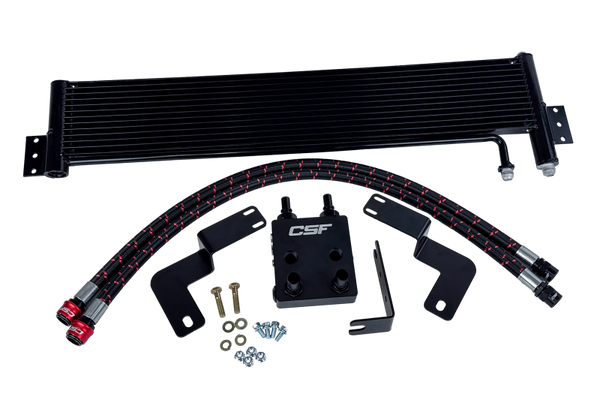 CSF 2021+ Ford Bronco 2.7L EcoBoost External Transmission Oil Cooler Kit - Bull Strap