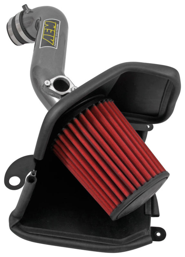 AEM 2016 Honda Civic 2.0L L4 Gunmetal Cold Air Intake (Will Not Fit Type R Models) - Bull Strap
