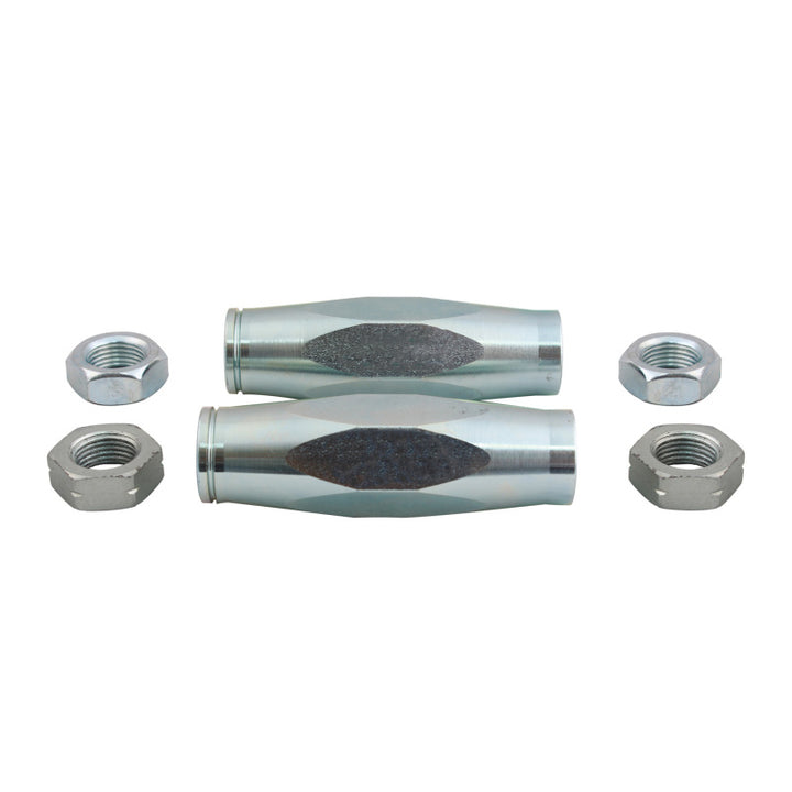 QA1 Heavy Duty Tie Rod Sleeve Kit - 5/8-18 x 4.9in Sleeve - 5/8-18 Thread x 5.65in Long w/Jam Nuts - Bull Strap