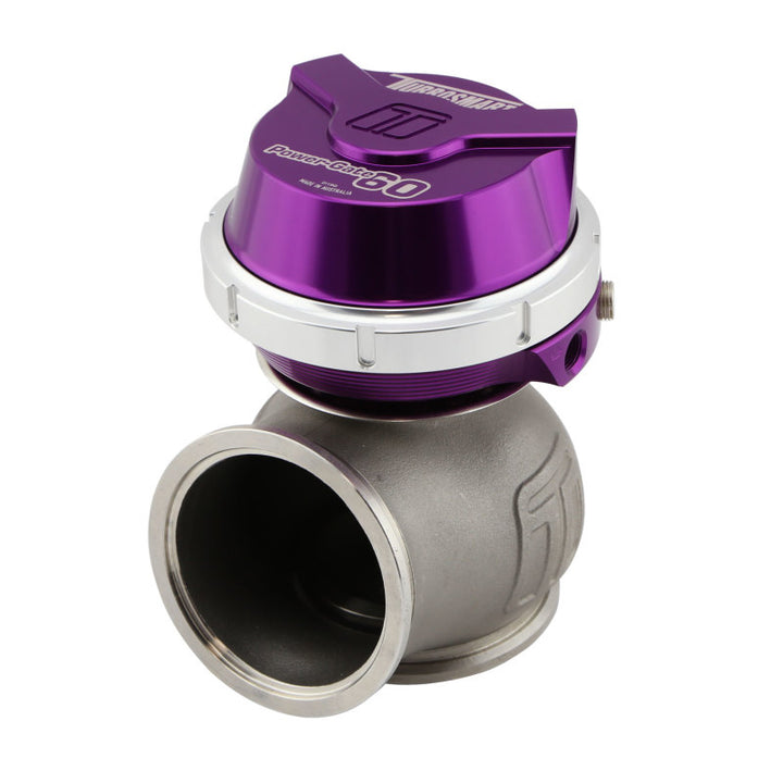 Turbosmart WG60 Gen V Power-Gate 60 14psi Purple - Bull Strap