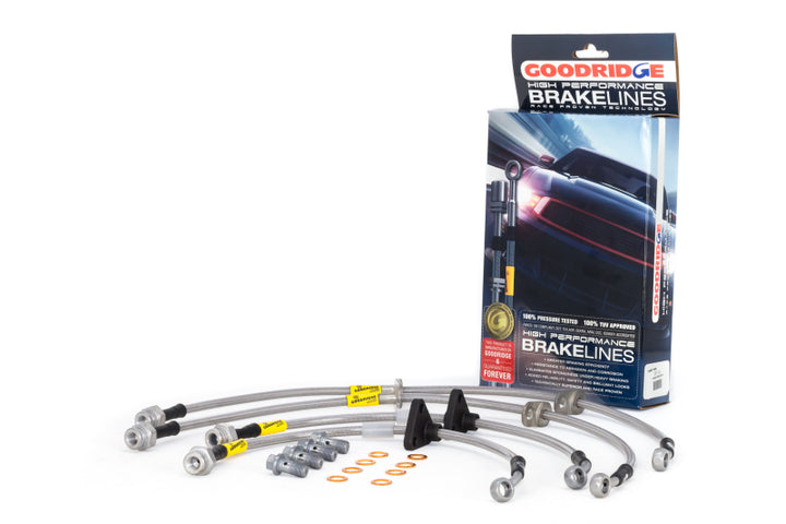 Goodridge 06+ Honda S2000 Brake Lines - Bull Strap