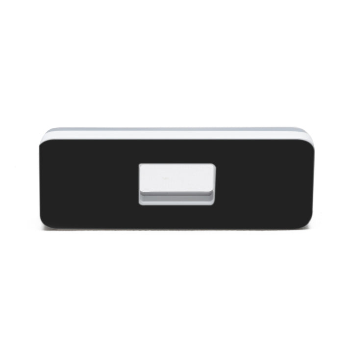 ORACLE Lighting Universal Illuminated LED Letter Badges - Matte Blk Surface Finish - O - Bull Strap