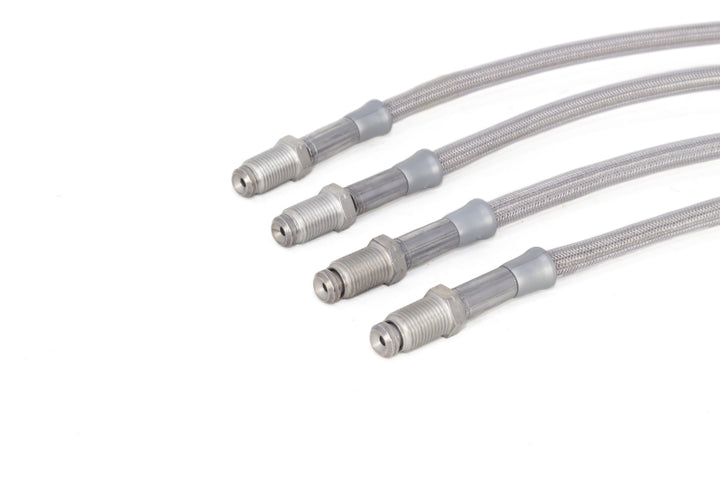 Goodridge 04-13 Mazda 3/Mazdaspeed3 Stainless Steel Brake Line Kit - Bull Strap