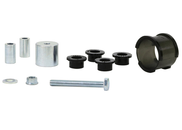Whiteline 05-07 Subaru WRX Sedan and Wagon / 05-07 Subaru STi  Front H/duty steer rack bushes - Bull Strap