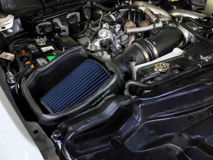 aFe 2020+ Ford Diesel Trucks V8-6.7L Momentum GT Pro 5R Intake System - Bull Strap