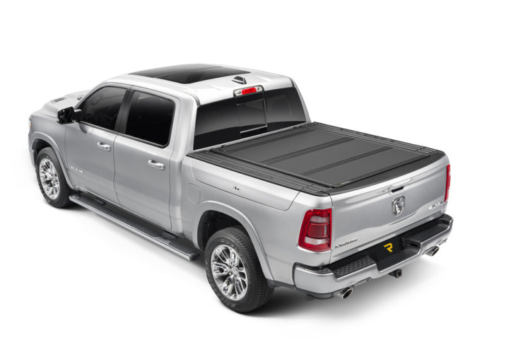 BAK 19-20 Dodge Ram 1500 (New Body Style w/ Ram Box) 5ft 7in Bed BAKFlip MX4 Matte Finish - Bull Strap